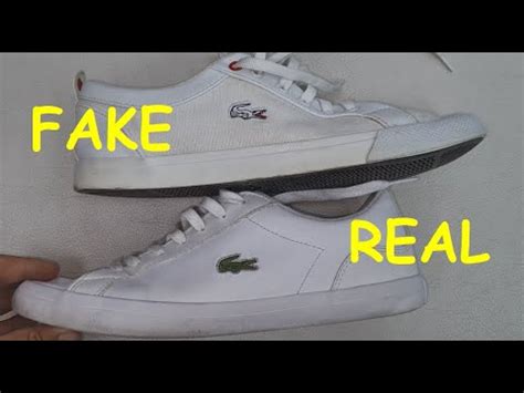 lacoste original vs fake shoes|lacoste polo counterfeit vs real.